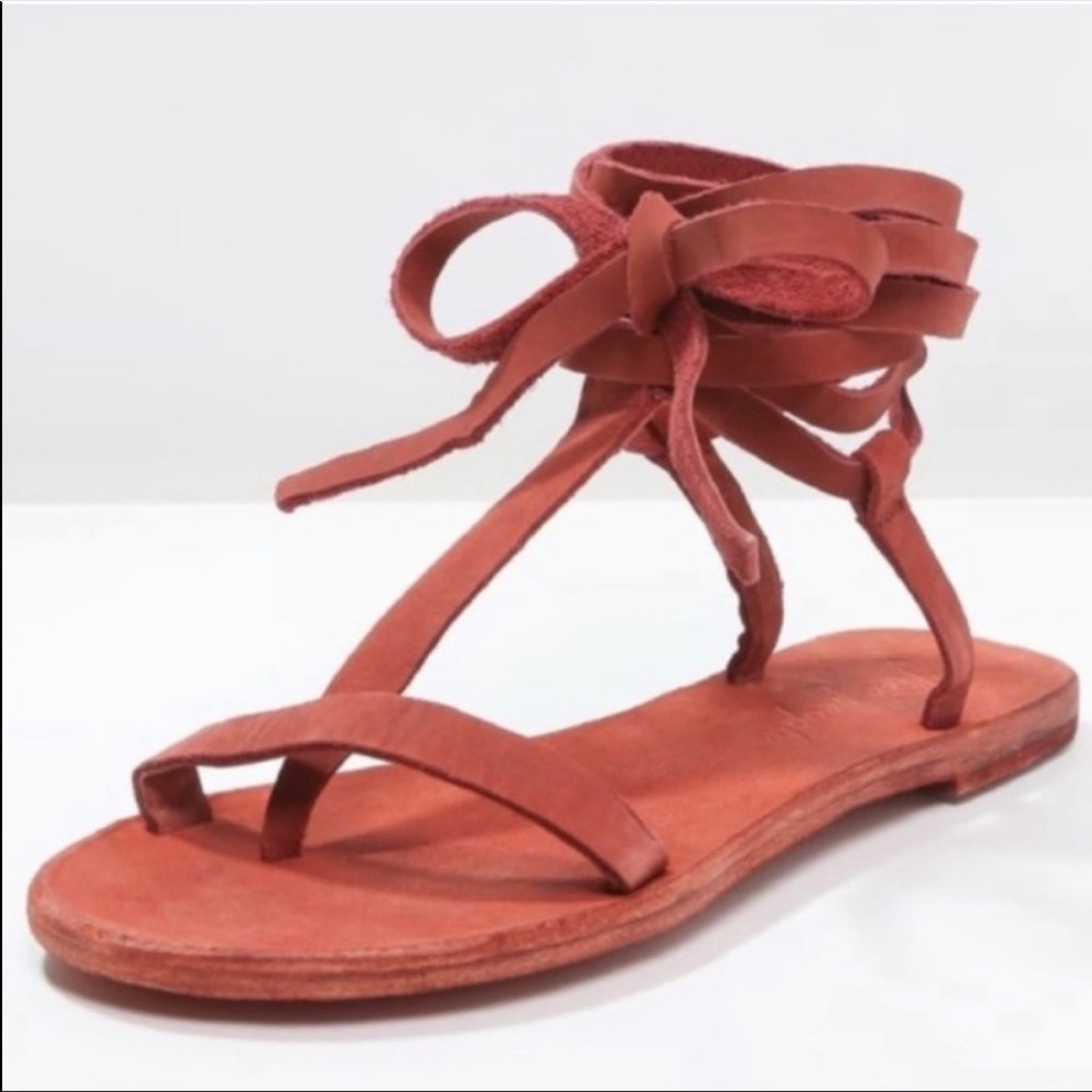 Free People Dahlia Lace Up Sandal
